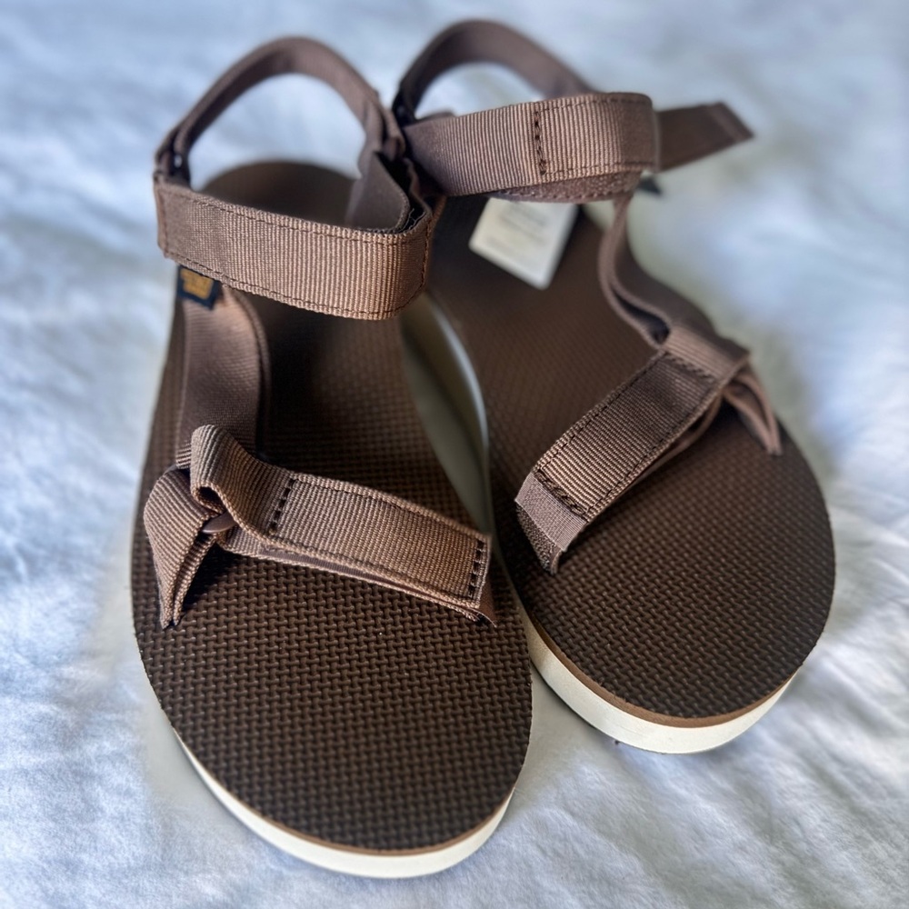 Teva Brown Strappy Sport Sandals